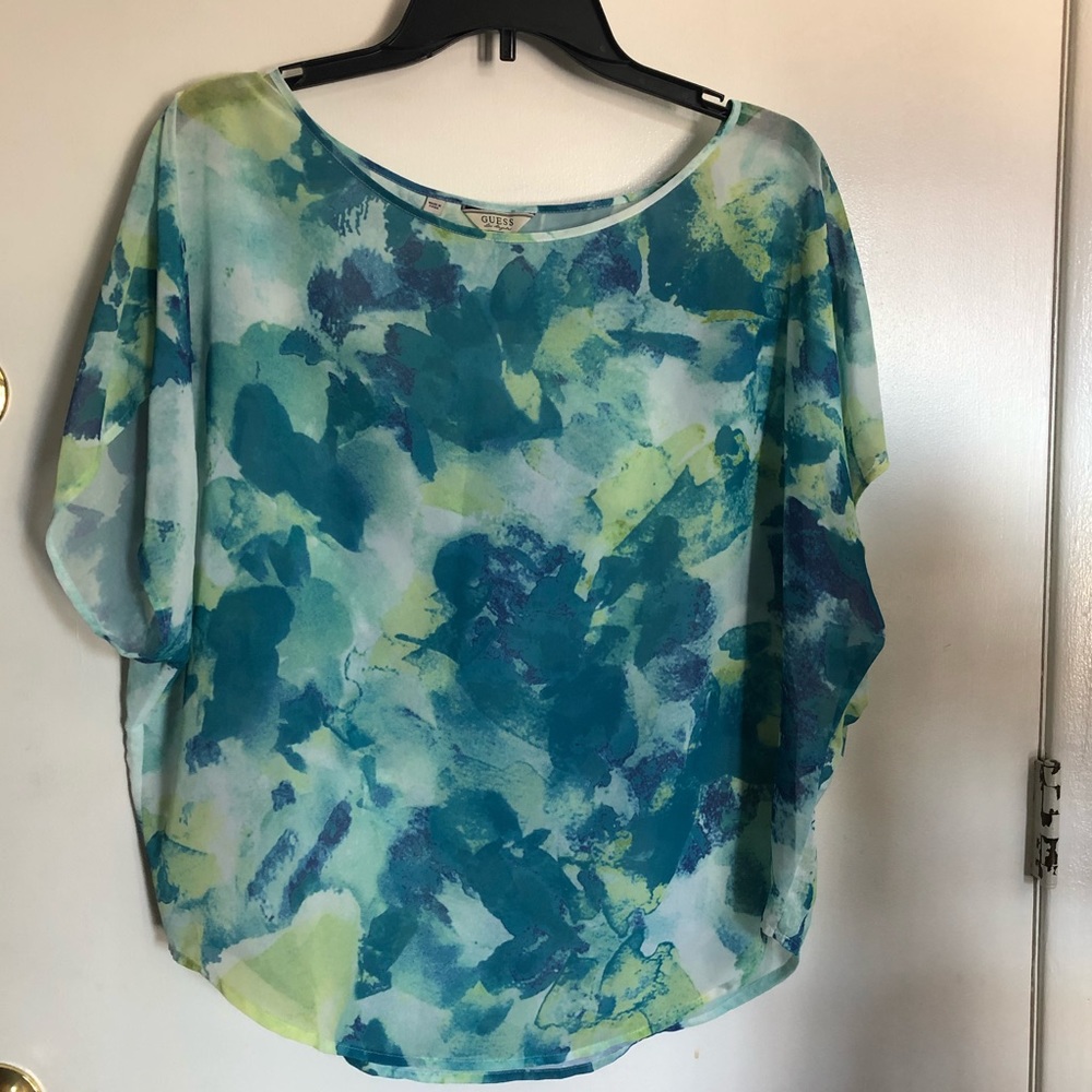 Guess floral blouse